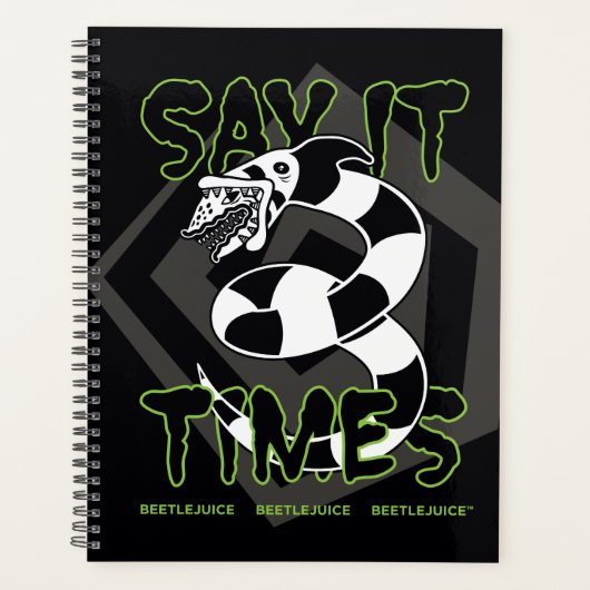 Beetlesap | Zeg het 3 keer Planner (Voorkant)