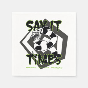 Beetlesap   Zeg het 3 keer Servet