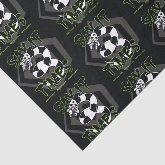 Beetlesap | Zeg het 3 keer Tissuepapier (Detail)