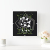 Beetlesap | Zeg het 3 keer Vierkante Klok (Huis)