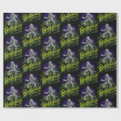 Beetlesap | Zitten op een grafsteen Cadeaupapier (Vlak)