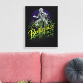 Beetlesap | Zitten op een grafsteen Canvas Afdruk (Insitu (Woonkamer))