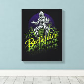 Beetlesap | Zitten op een grafsteen Canvas Afdruk (Insitu (Houten vloer))