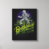 Beetlesap | Zitten op een grafsteen Canvas Afdruk (Voorkant)