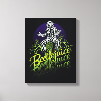 Beetlesap | Zitten op een grafsteen Canvas Afdruk