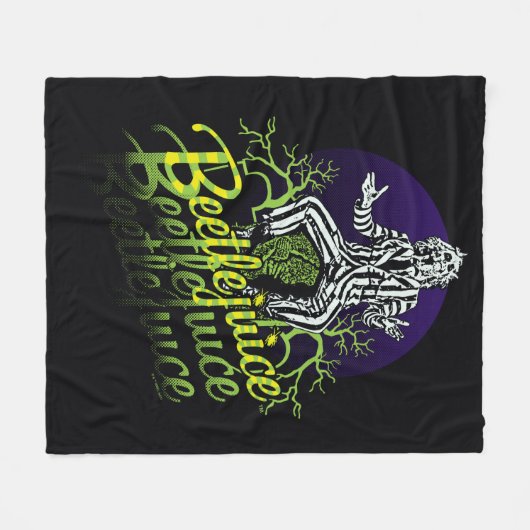 Beetlesap | Zitten op een grafsteen Fleece Deken (Voorkant (Horizontaal))