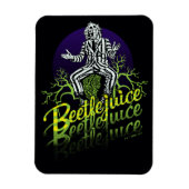 Beetlesap | Zitten op een grafsteen Magneet (Verticaal)