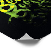 Beetlesap | Zitten op een grafsteen Poster (Hoek)