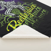 Beetlesap | Zitten op een grafsteen Sherpa Deken (3/4)