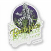 Beetlesap | Zitten op een grafsteen Sticker (Voorkant)