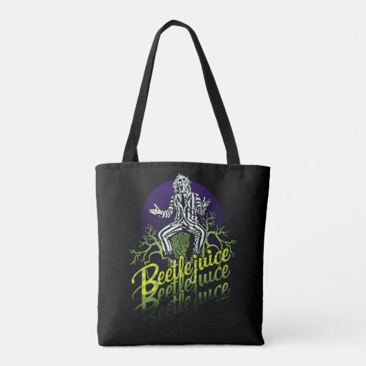 Beetlesap | Zitten op een grafsteen Tote Bag (Achterkant)