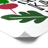 Beets Kale My Vibe niet | Art Print (Hoek)