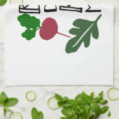 Beets Kale My Vibe niet Theedoek (Gevouwen)