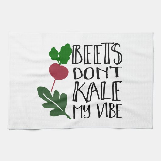 Beets Kale My Vibe niet Theedoek (Horizontaal)