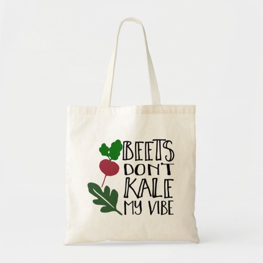 Beets Kale My Vibe niet Tote Bag (Voorkant)