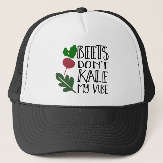 Beets Kale My Vibe niet Trucker Pet (Voorkant)
