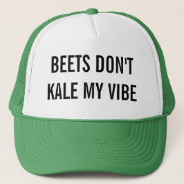 Beets Kale My Vibe niet Trucker Pet