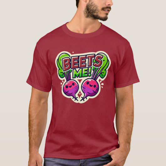 Beets Me Mannen T-shirt (Voorkant)