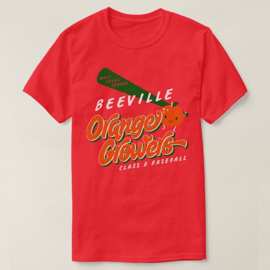 Beeville Oranje telers T-shirt (Design voorkant)