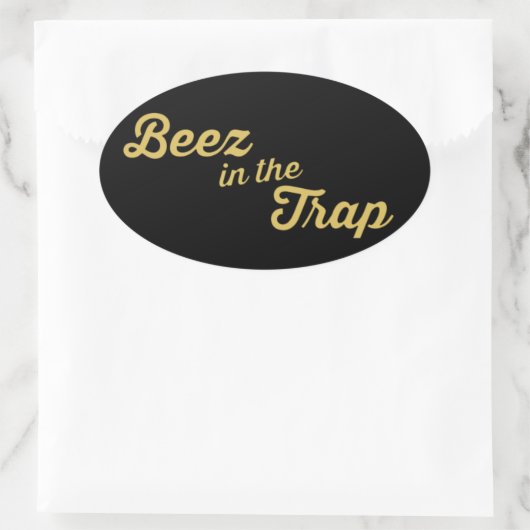 Beez in de Trap Sticker (Tas)