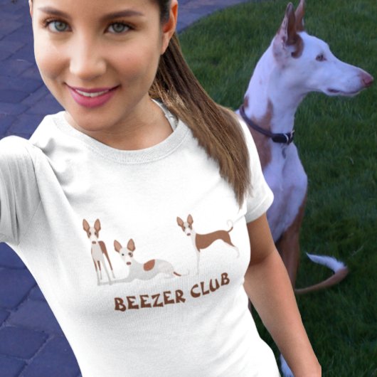 Beezer Club Ibizan Hound Podenco T-shirt