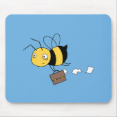 Beezheid bij bijen, gespannen keel voor het houden muismat (Voorkant)