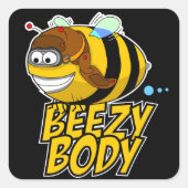 Beezy Body Bee Sticker (Voorkant)