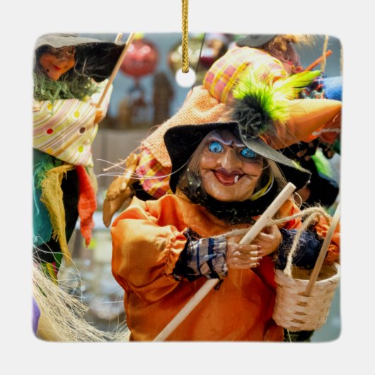 Befana Keramisch Ornament (Achterkant)