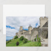 Befestigde stad Carcassonne Bedankkaart (Voorkant / Achterkant)