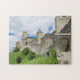 Befestigde stad Carcassonne Legpuzzel