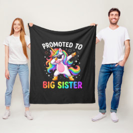 Beforderd tot Big Sister Fleece Dekbed Deken