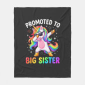 Beforderd tot Big Sister Fleece Dekbed  Deken (Voorkant)