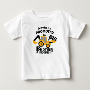 Beforderd tot grote broer Baby fijne jersey T-shir