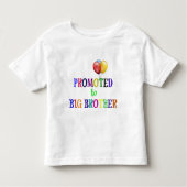 Beforderd tot grote broer kinder shirts (Voorkant)