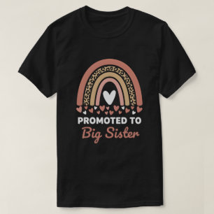 Beforderd tot grote zus Schattig 2026 Baby T-shirt
