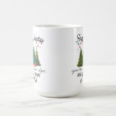 Beforderd tot kerstboom voor grootouders magische mok (Midden)