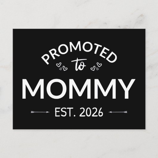 Beforderd tot mama per 2026 II Briefkaart (Voorkant)