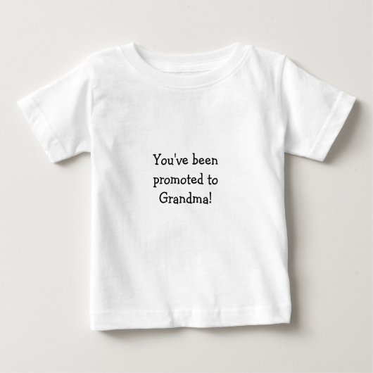 Beforderd tot oma T-shirts Oma T-shirts (Voorkant)