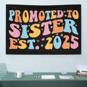 Beforderd tot zus per 2025 III Spandoek (Beurs)