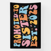 Beforderd tot zus per 2025 III Spandoek (Verticaal)