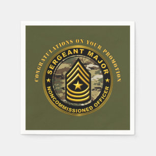 Beförderung tot Sergeant Major SGM Servet