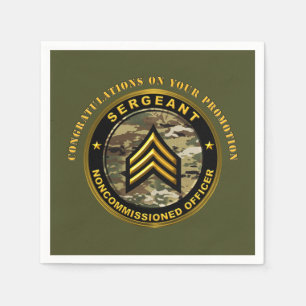 Beförderung tot Sergeant SGT Servet