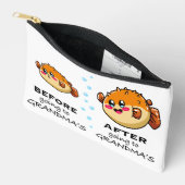 Before and After Going To Grandma Funny Nana Etui (Open)