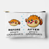 Before and After Going To Grandma Funny Nana Etui (Voorkant)