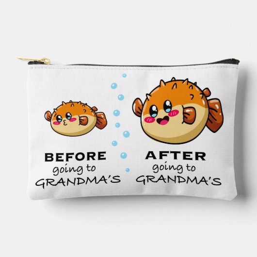 Before and After Going To Grandma Funny Nana Etui (Voorkant)