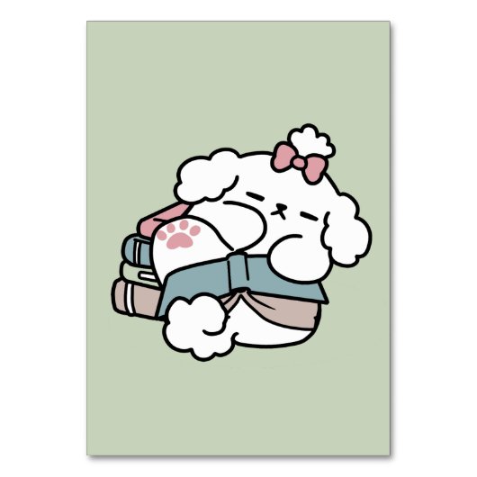 Before Bedtime with My Pup – Book and Dog Lover Kaart (Voorkant)