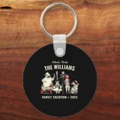 Before Christmas Family Vacation  Sleutelhanger (Voorkant)