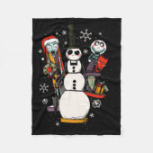 Before Christmas Nutcracker Trio  Fleece Deken (Voorkant)