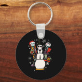 Before Christmas Nutcracker Trio  Sleutelhanger (Voorkant)