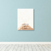 Before Roots – Quiet Beginnings of Care Canvas Afdruk (Insitu (Houten vloer))